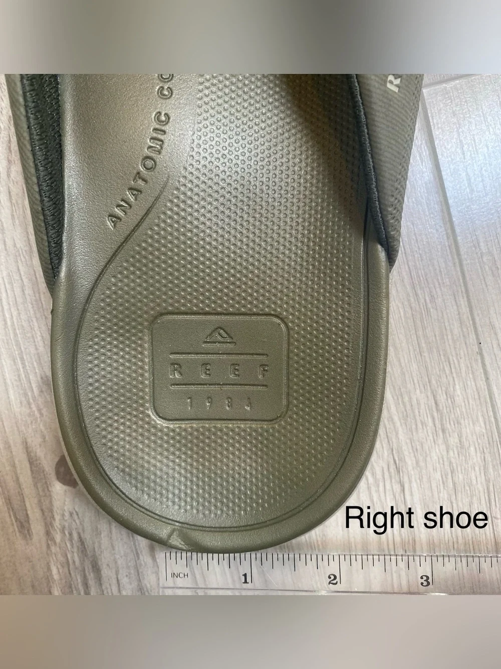 Reef Men's Cushion Norte Olive Green Strap Flip Flop
